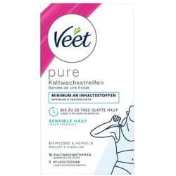 VEET Kaltwachsstreifen Bikinizone & Achseln 16 St