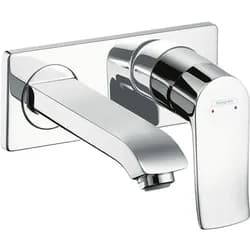 hansgrohe Fertigmontageset Metris Ausl. 165mm, UP-Waschtisch-Einhebelmischer, chrom