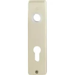 Hoppe Kurzschild-Paar 202KP/AP Alu. F2 PZ
