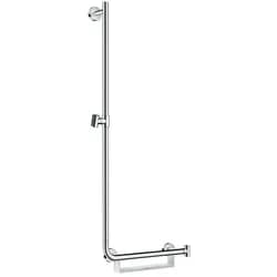 hansgrohe Brausestange Unica Comfort 1100mm, weiß/chrom, links
