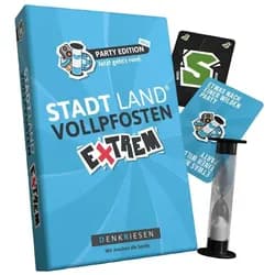 Denkriesen Spiel DENKRIESEN - STADT LAND VOLLPFOSTEN® - Extrem - PARTY EDITION -...