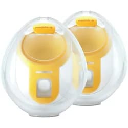 MEDELA Hands-free Doppelpumpset Set mit zwei Auffangbehälter