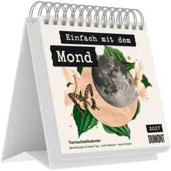NEUMANN Tischkalender Einfach mit dem Mond 2027