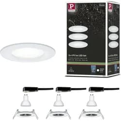 Paulmann LED Einbauleuchte Nova Basisset starr - Weiß