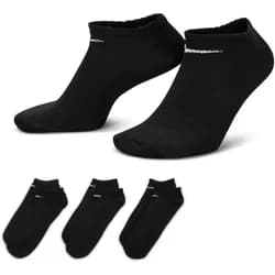 NIKE SOCKEN 3 PACK LOW - Schwarz - 34-38