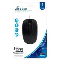 MR OS211 - Maus (Mouse), Kabel, USB, schwarz