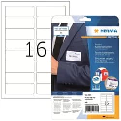 HERMA Namensetiketten 4515 weiß 88,9 x 33,8 mm