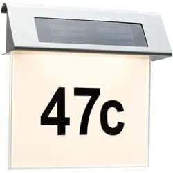 LED-Außenleuchte Solar House Number max. 0,2 Watt