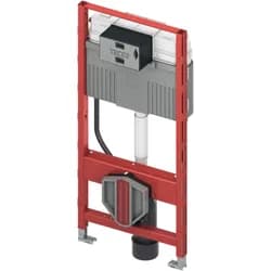 WC-Modul TECEprofil Bauhöhe 1200mm, mit Uni-Spülkasten