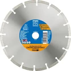 PFERD TOOLS Diamant-Trennscheibe DS 230x2,4x22,23 mm PSF für schnelles Trennen von Stein und Beton