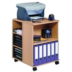 DURABLE Container Multifunktionswagen 74/59 offen 528x737x592mm buche