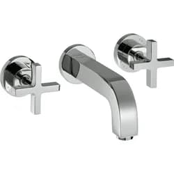 AXOR 39143000 3-Loch Waschtischarm.Axor Citterio - Silber