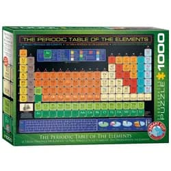 EUROGRAPHICS Puzzle Das Periodensystem der Elemente, 1000 Puzzleteile