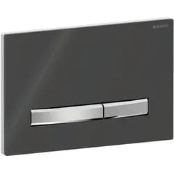 Geberit Betätigungsplatte Sigma 50 Pl Glas vsp, Pl/T vc, sq, f 2-Mg-Spül.