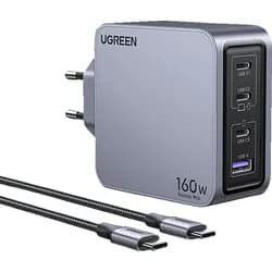 Nexode Pro 160W 4-Port GaN Fast Charger with 240W USB-C Cable