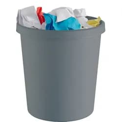 helit Papierkorb 18,0 l grau