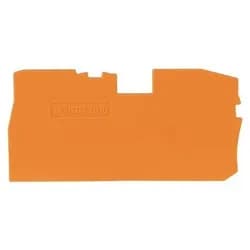 WAGO Abschlussplatte 1mm orange 2010-7192