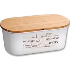 KESPER Brotbox, weiß, FSC 14.5x34x20cm