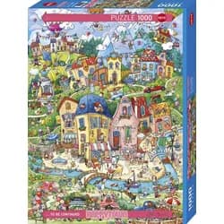 HEYE Puzzle Good Morning, 1000 Puzzleteile bunt