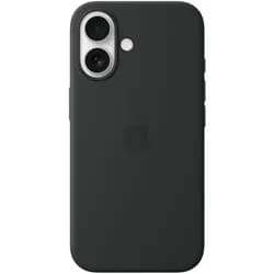 iPhone 16 Silicone Case with MagSafe - Black