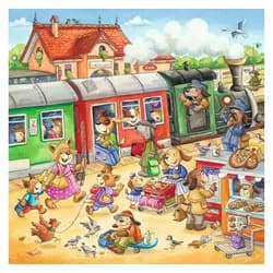 Ravensburger Verlag GmbH Spiel Kinderpuzzle 3x49 Teile - Ferien auf dem Land