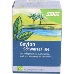 Ceylon Schwarzer Tee bio Salus Filterbeutel