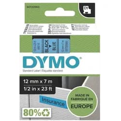 DYMO Beschriftungsband blau|schwarz