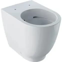 Geberit Acanto Stand-Tiefspül-WC 500602018 4,5 l, erhöht, wandbündig, geschlossen, rimfree, weiß KeraTect