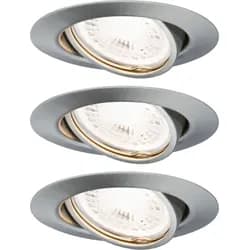PAULMANN EBL Base rd schw LED 3stepdim 3x5W Eisen