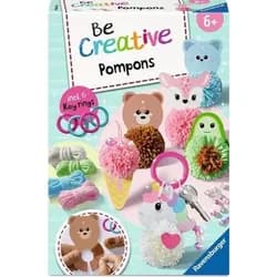 Ravensburger Spiel BeCreative Midi - Pompons Kawaii