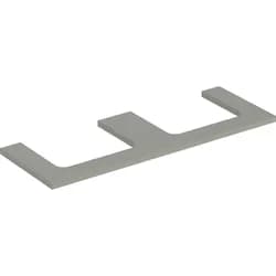 Geberit ONE WT-Platte, Aus re/li, für AWT 135x3x47cm, greige matt