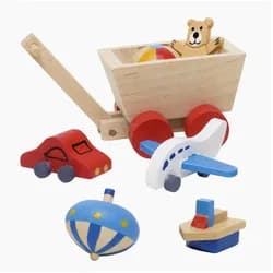 goki Puppenmöbel Accessoires Kinderzimmer (packung, 7tlg., set), umfassen insgesamt 7 Teile bunt