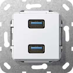 Gira, Steckdose, USB 3.0