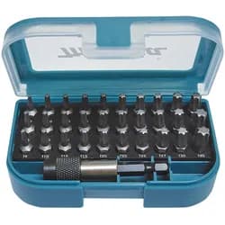 Makita Bit-Set P-73352 blau