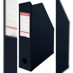 Esselte Stehsammler Kunststoff schwarz , DIN A4
