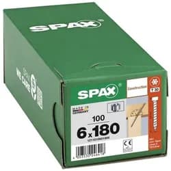 SPAX® Holzbauschrauben T30 6x180 100 St.