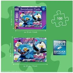 Ravensburger Puzzle Kinderpuzzle 100 XXL Teile - KPop Demon Hunters - Derpy Tiger &..., 100 Puzzleteile