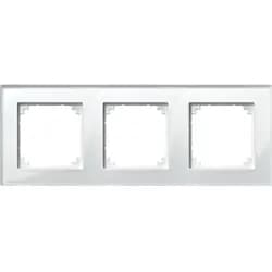Merten Rahmen Glas 3f.bril/ws 489319