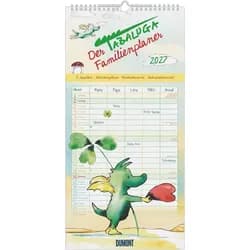 NEUMANN Familienkalender Der Tabaluga Familienplaner 2027