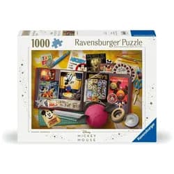 Ravensburger Puzzle Erwachsenenpuzzle 1000 Teile - Disney Micky Maus - 1970 Mickey Moments, Puzzleteile