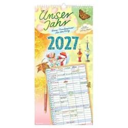 NEUMANN Familienkalender Unser Jahr – Unser Familienplaner für den Alltag 2027