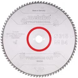 METABO HW-Kreissägeblatt - Precision Cut - 84