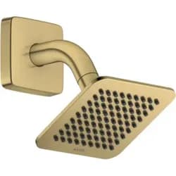 Hansgrohe AXOR Citterio C Kopfbrause 120/120 1jet EcoSmart mit Brausearm, Brushed Brass