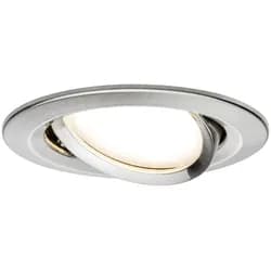 PAULMANN Prem EBL Coin Slim dim schw st LED1x6W