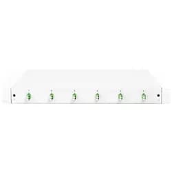 fibre-optic splice box - 1U - 19" - equipped OS2