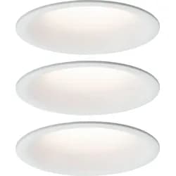 Paulmann LED Einbauleuchte Cymbal 3er-Set - Weiß