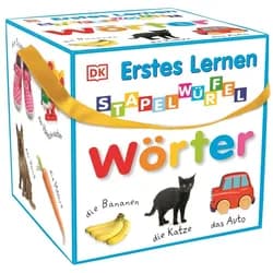 Dorling Kindersley Verlag Spiel Erstes Lernen - Stapelwürfel Wörter