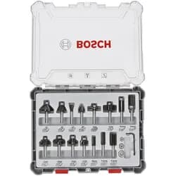 BOSCH Fräser-Set Mixed Set 15-teilig