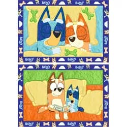Ravensburger Knete Kneten nach Zahlen CREART Kontur Gute Nacht, Bluey! 12023161