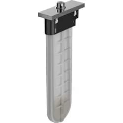 Hansgrohe Wannenrandset sBox square chrom, 28010000 - Weiß
